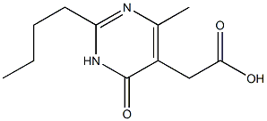 2-butyl-1,6-dihydro-4-Methyl-6-oxo-5-PyriMidineacetic acid CAS#: 1315478-16-0
