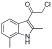 2-chloro-1-(2,7-dimethyl-1H-indol-3-yl)ethanone CAS#: 1134334-67-0