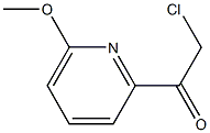 2-chloro-1-(6-methoxypyridin-2-yl)ethanone CAS#: 1260813-10-2