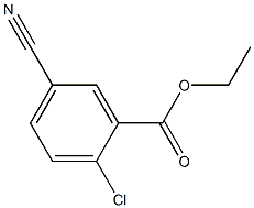 2-chloro-5-cyanobenzoic acid ethyl ester CAS#: 1261779-36-5