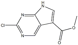 2-chloro-7H-Pyrrolo[2,3-d]pyriMidine-5-carboxylic acid Methyl ester CAS#: 1352396-67-8