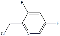 2-(chloroMethyl)-3,5-difluoropyridine CAS#: 1222633-85-3