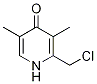 2-(chloromethyl)-3,5-dimethyl-4(1H)-pyridinone(SALTDATA: HCl) CAS#: 1114596-75-6