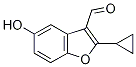 2-cyclopropyl-5-hydroxy-1-benzofuran-3-carbaldehyde CAS#: 1135282-80-2