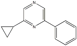 2-cyclopropyl-6-phenylpyrazine CAS#: 1245648-40-1