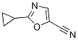 2-cyclopropyloxazole-5-carbonitrile CAS#: 1211592-95-8