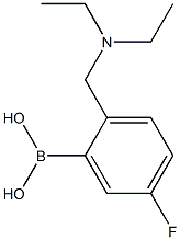 (2-((diethylaMino)Methyl)-5-fluorophenyl)boronic acid CAS#: 1334170-68-1