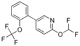 2-(difluoroMethoxy)-5-(2-(trifluoroMethoxy)phenyl)pyridine CAS#: 1261836-74-1