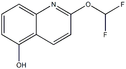 2-(difluoroMethoxy)quinolin-5-ol CAS#: 1261787-21-6