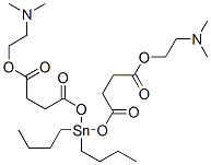 2-(dimethylamino)ethyl 11,11-dibutyl-2-methyl-6,9,13-trioxo-5,10,12-trioxa-2-aza-11-stannahexadecan-16-oate CAS#: 70942-30-2