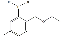 2-(ethoxyMethyl)-5-fluorophenylboronic acid CAS#: 1333391-62-0