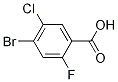 2-fluoro-4-BroMo-5-chlorobenzoic acid CAS#: 1349708-91-3