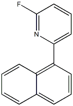 2-fluoro-6-(naphthalen-1-yl)pyridine CAS#: 1245648-43-4