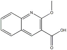2-methoxy-3-quinolinecarboxylic acid CAS#: 70659-29-9