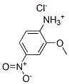 2-methoxy-4-nitroanilinium chloride CAS#: 71720-49-5