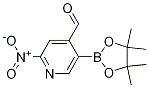 2-nitro-5-(4,4,5,5-tetraMethyl-1,3,2-dioxaborolan-2-yl)isonicotinaldehyde CAS#: 1356962-09-8
