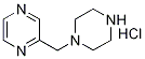 2-(piperazin-1-ylMethyl)pyrazine hydrochloride, 98+% C9H15ClN4, 分子量 214.70 CAS#: 1185320-09-5