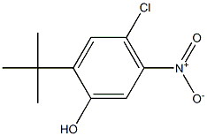 2-(tert-Butyl)-4-chloro-5-nitrophenol CAS#: 1236061-41-8