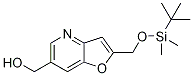 (2-((tert-Butyldimethylsilyloxy)methyl)-furo[3,2-b]pyridin-6-yl)methanol CAS#: 1171920-61-8