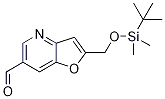 2-((tert-Butyldimethylsilyloxy)methyl)-furo[3,2-b]pyridine-6-carbaldehyde CAS#: 1171920-38-9