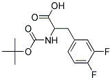 2-[(tert-butoxycarbonyl)amino]-3-(3,4-difluorophenyl)propanoic acid CAS#: 1214041-87-8