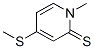 2(1H)-Pyridinethione, 1-methyl-4-(methylthio)- CAS#: 71506-86-0