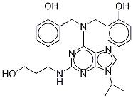 2,2'-[[[2-[(3-Hydroxypropyl)nitrilo]-9-(1-Methylethyl)-9H-purin-6-yl]iMino]bis(Methylene)]bisphenol CAS#: 1076200-04-8