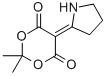 2,2-DIMETHYL-5-(2-TETRAHYDROPYRROLYLIDENE)-1,3-DIOXANE-4,6-DIONE CAS#: 70912-52-6
