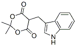 2,2-DIMETHYL-5-(3-INDOLYLMETHYL)-1,3-DIOXANE-4,6-DIONE CAS#: 72651-98-0