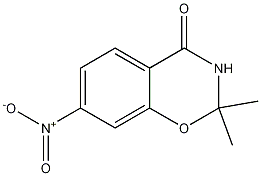 2,2-DIMETHYL-7-NITRO-2H-BENZO[E][1,3]OXAZIN-4(3H)-ONE CAS#: 1110662-18-4