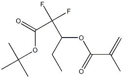 2,2-Difluoro-3-[(2-Methyl-1-oxo-2-propen-1-yl)oxy]pentanoic acid 1,1-diMethylethyl ester CAS#: 1092693-73-6