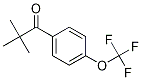 2,2-Dimethyl-1-[4-(trifluoromethoxy)phenyl]propan-1-one CAS#: 1263313-09-2