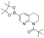 2,2-Dimethyl-1-(6-(4,4,5,5-tetramethyl-1,3,2-dioxa borolan-2-yl)-3,4-dihydro-1,8-naphthyridin-1(2H)-y CAS#: 1222533-83-6