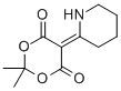 2,2-Dimethyl-5-(2-piperidinylidene)-1,3-dioxane-4,6-dione CAS#: 70912-53-7