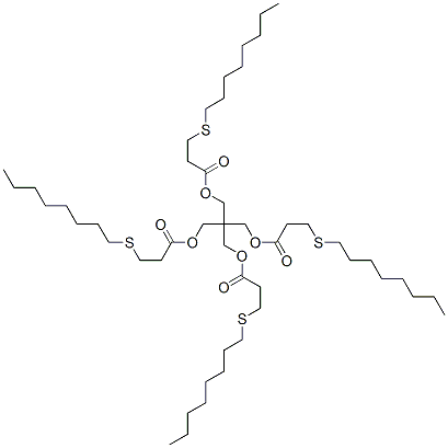 2,2-bis[[3-(octylthio)-1-oxopropoxy]methyl]propane-1,3-diyl bis[3-(octylthio)propionate] CAS#: 70942-42-6