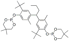 2,2'-[butylidenebis[[2-(tert-butyl)-5-methyl-p-phenylene]oxy]]bis[5,5-dimethyl-1,3,2-dioxaphosphorinane] CAS#: 72018-03-2
