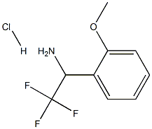 2,2,2-TRIFLUORO-1-(2-METHOXYPHENYL)ETHANAMINE HYDROCHLORIDE CAS#: 1228880-25-8