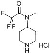 2,2,2-TRIFLUORO-N-METHYL-N-4-PIPERIDINYL-ACETAMIDE MONOHYDROCHLORIDE CAS#: 71879-37-3