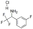 2,2,2-Trifluoro-1-(3-fluorophenyl)ethylaminehydrochloride CAS#: 1185302-13-9