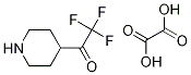 2,2,2-Trifluoro-1-(piperidin-4-yl)ethanone oxalate CAS#: 1182349-50-3
