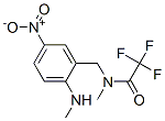 2,2,2-Trifluoro-N-methyl-N-[[2-(methylamino)-5-nitrophenyl]methyl]acetamide CAS#: 71173-74-5