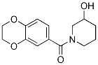 (2,3-Dihydro-benzo[1,4]dioxin-6-yl)-(3-hydroxy-piperidin-1-yl)-Methanone CAS#: 1153231-92-5