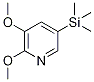 2,3-Dimethoxy-5-(trimethylsilyl)pyridine CAS#: 1131335-75-5