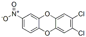 2,3-dichloro-7-nitrodibenzo-4-dioxin CAS#: 71721-78-3