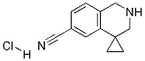 2',3'-dihydro-1'H-spiro[cyclopropane-1,4'-isoquinoline]-6'-carbonitrile hydrochloride CAS#: 1203682-92-1