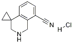2',3'-dihydro-1'H-spiro[cyclopropane-1,4'-isoquinoline]-8'-carbonitrile hydrochloride CAS#: 1203683-22-0