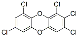 2,3,4,6,8-Pentachlorodibenzo-p-dioxin CAS#: 71925-17-2