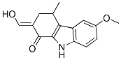 2,3,4,9-tetrahydro-2-(hydroxymethylene)-6-methoxy-4-methyl-1H-carbazol-1-one CAS#: 72238-09-6