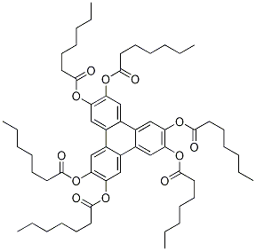 2,3,6,7,10,11-Hexakis[heptanoyloxy]triphenylen CAS#: 70368-32-0