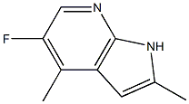 2,4-DiMethyl-5-fluoro-7-azaindole CAS#: 1227268-68-9